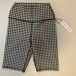 Alice + Olivia High-Waist Biker Shorts